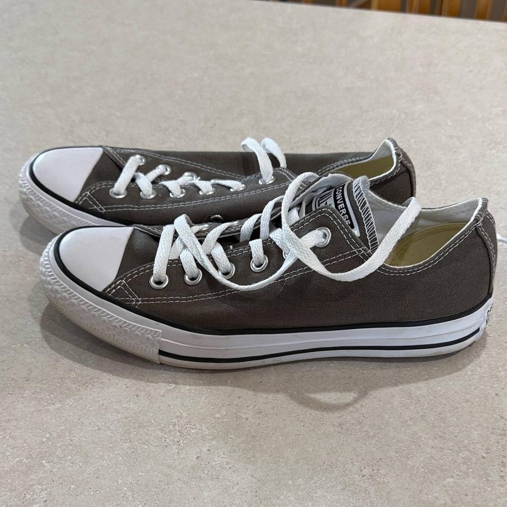 Converse Charcoal Low-Top Sneakers